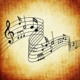 Musical notes background